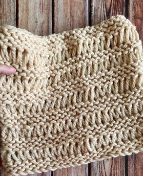 hand knit neck warmer cowl knitting 