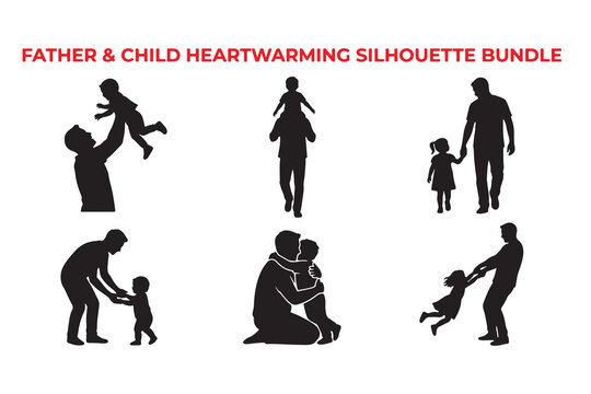 Family Silhouette Bundle Vector Collection