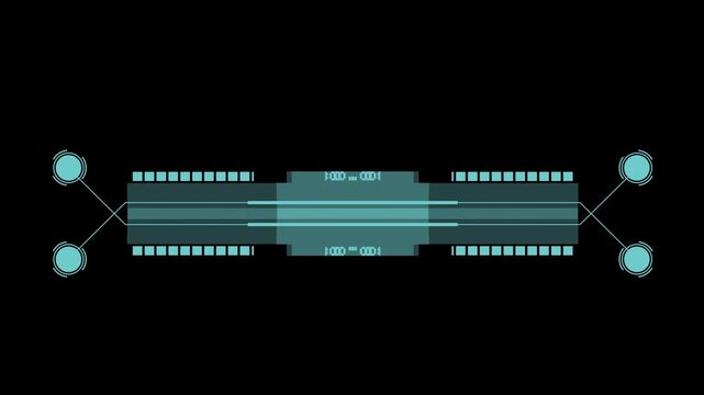 Abstract technology digital video animation suitable to your brand, display, cyber, cybersecurity, drone, connect, network, template, marketing, business, and more