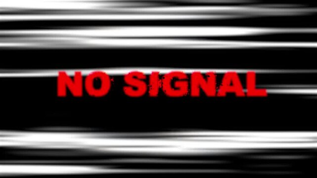 No signal sign technology display advertise video animation suitable to your brand, cyber, security, template, computer, marketing, business, and more