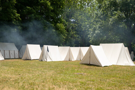 Monmouth Battlefield State Park, June, 2024, American Revolution Reenactment
