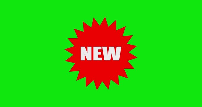 starburst sale price red tug turning animation. new label badge star burst sign. Motion graphics of text background