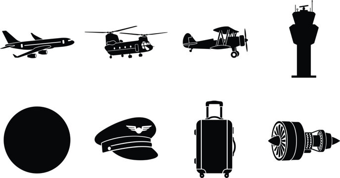 Telemedicine and digital health icon set featuring online doctor consultation smartwatch heart rate medical drone rx prescription silhouette vector.eps,