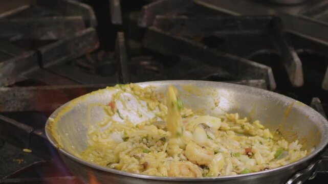 Seafood Rice Preparation &ndash; Step-by-Step Cooking Video