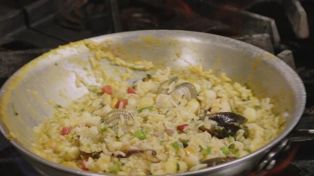 Seafood Rice Preparation &ndash; Step-by-Step Cooking Video
