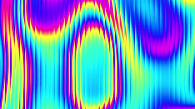 Thermal motion pixelated loop gradient presentation colors blend smoothly, evoking scientific analysis, energy flow, temperature mapping. Loop ribbed glass background