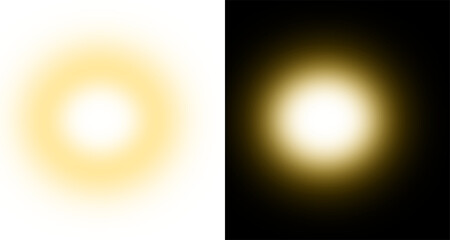 Overlays light transition effects sunlight ray lens flare, light leaks. High-quality stock PNG image of sun rays light overlays yellow flare glow isolated on transparent backgrounds for design © Stock Pro