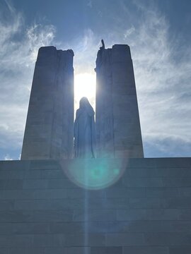 Sunset Vimy Memorial