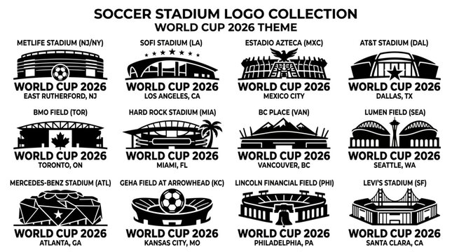 Soccer Stadium Logos World Cup.