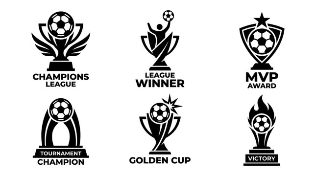 Trophy Icons for Sports Awards.