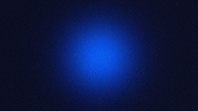 Abstract dark blue radial gradient background with center glow and grain texture
