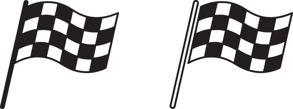 Two black chess rooks on white background with transparent background and chessboard pattern chess piece