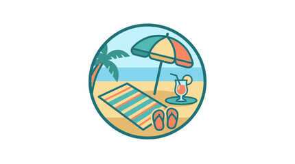 Fototapeta premium beach vacation, summer fun