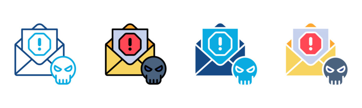 Spam Icon Multiple Style Collection