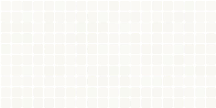 Minimal Pale Rounded Square Tile Pattern Seamless Background Texture for Web and Print Design