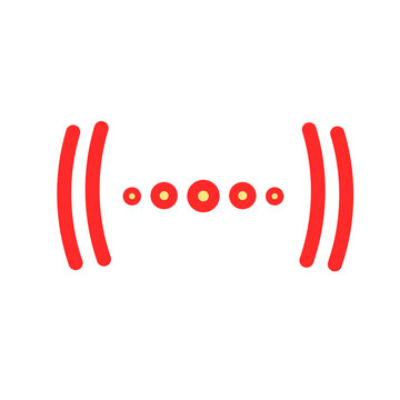 Expressive symbol element representing emotions, reactions, communication, creativity, and interaction.