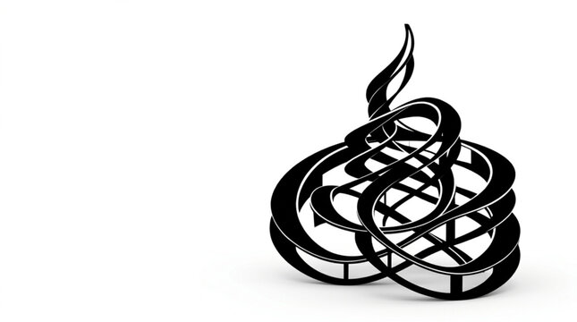 Luxury Spiral Bookshelf Vector Graphic 