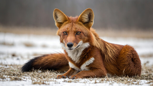 dingo in the wild