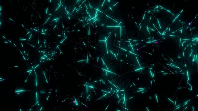 Abstract Neural Brain Synapses Background