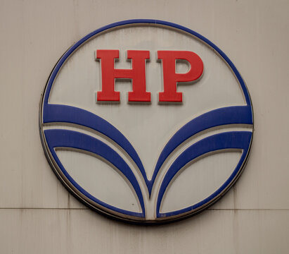 Hindustan Petroleum Corporation Limited (HPCL) logo, it is an Indian public sector undertaking, headquartered in Mumbai; subsidiary of the Oil and Natural Gas Corporation (ONGC)