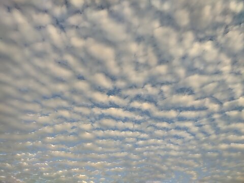 stratocumulus clouds in the sky