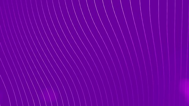 Digital lightning gradient line wave animation. Technology background line wave with glowing defocused particles. Organic wave in smooth curve lines. Abstract tech luxury line waves and bokeh lights.
