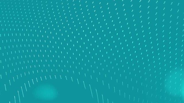 Digital lightning gradient line wave animation. Technology background line wave with glowing defocused particles. Organic wave in smooth curve lines. Abstract tech luxury line waves and bokeh lights.