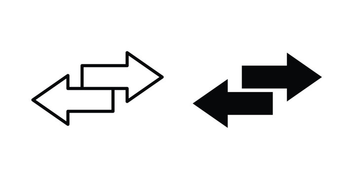 Transfer arrows icon