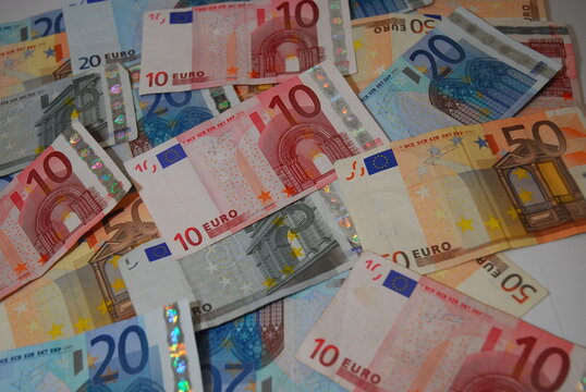 Geldscheine, Geld, Money, Banknoten, Euro 