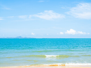 Fototapeta premium Sea blue summer backgorund,
