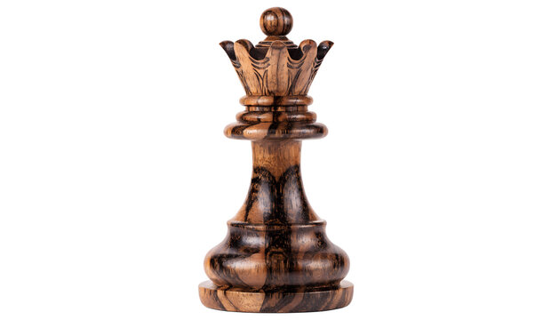 Premium Wooden King Chess Piece - Handcrafted Exotic Wood Grandmaster King