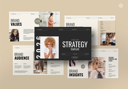 Brand Strategy Presentation Layout
