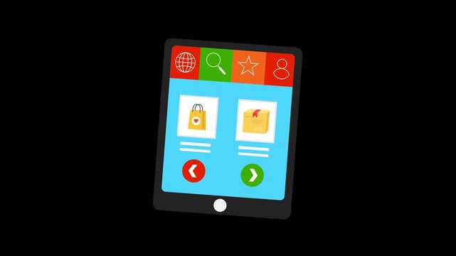 Website interface icon isolated on alpha channel background 