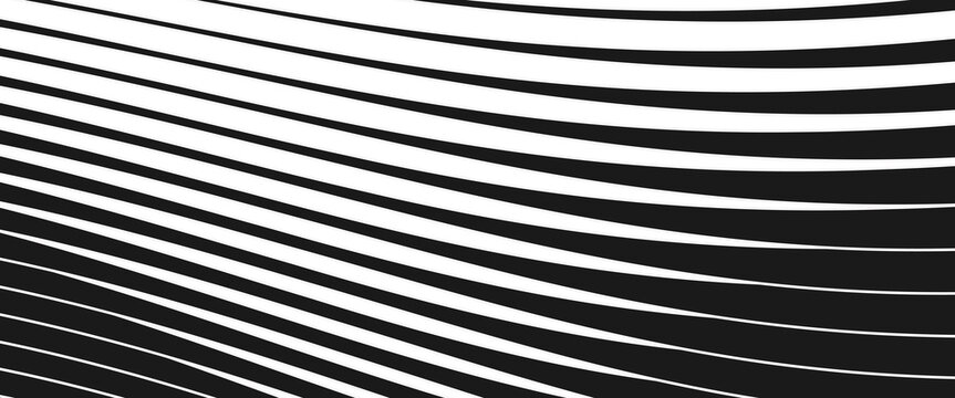 Thin line halftone gradient texture. Fading vertical stripe gradation background. Repeating wide pattern backdrop. Black parallel lines wallpaper for overlay, print, cover, banner, poster. Vector
