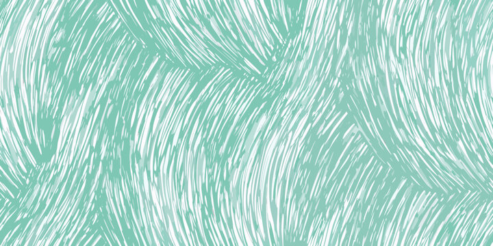 Abstract scribble pattern teal vector illustration with repeating lines