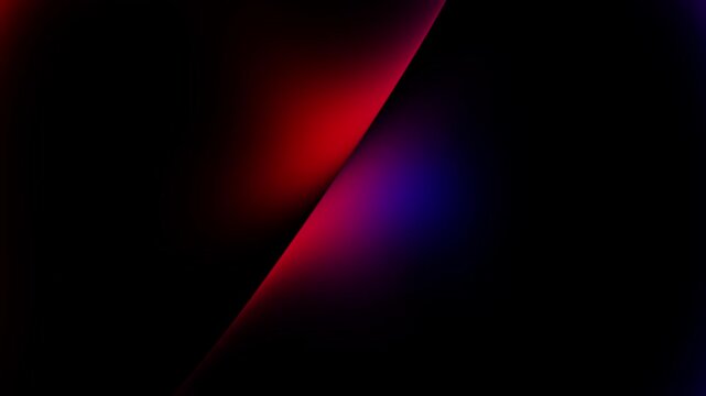 Deep abstract motion background featuring vibrant magenta and blue cosmic waves rolling in black void. Rich loop generated for high end fashion display and premium commercial video backdrop.