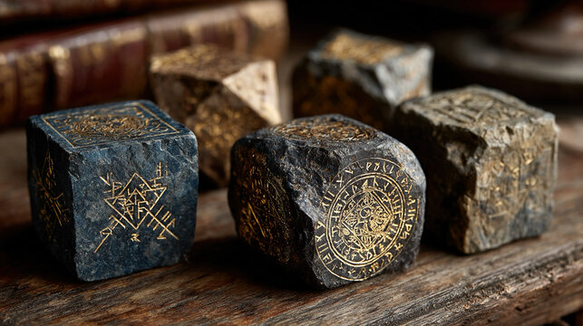 Ancient mystical stones etched with sigils contain elemental magic forgotten rituals and hidden powers capable of transforming reality for those who uncover them globally