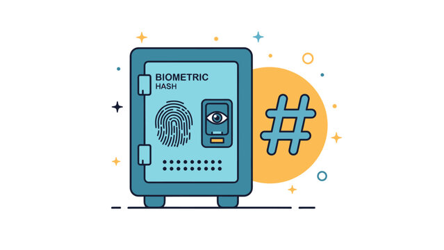Biometric safe security vault with fingerprint and eye scan technology security biometric fingerprint protection technology encryption password identity authentication hardware verification