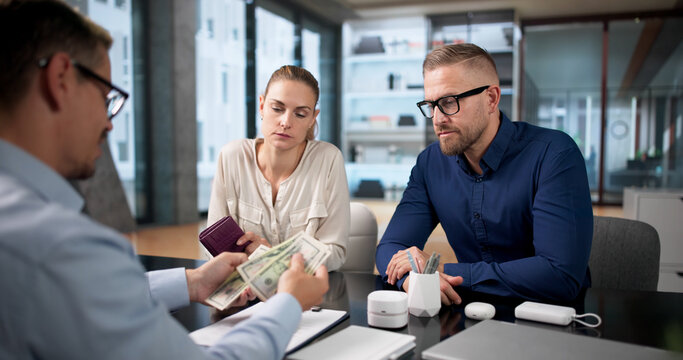 Bondsman Reviews Legal Paperwork