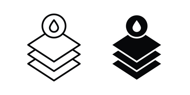 Absorbent layer icon