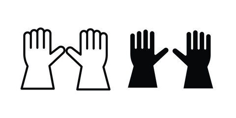 Obraz premium Gloves icon