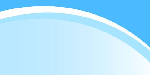 Obraz premium A smooth gradient background with light blue and white colors. The background features a soft, flowing texture with blue shades. Business style background, professional geometric background.