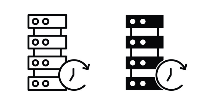 Real time data icon