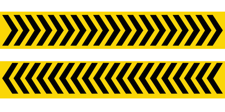 Warning striped rectangular background, yellow and black stripes on the diagonal, a warning to be careful. the potential danger vector template sign. vector illustration.&nbsp;Eps&nbsp;10.