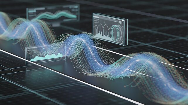 Neural circuit and electronic cyber brain in a quantum computing system, concept of artificial intelligence technology, biotechnology innovation, robot progress and machine learning