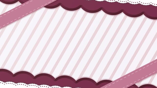 バレンタインやお菓子のテーマで使える背景