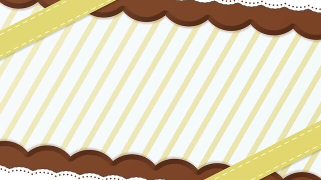バレンタインやお菓子のテーマで使える背景