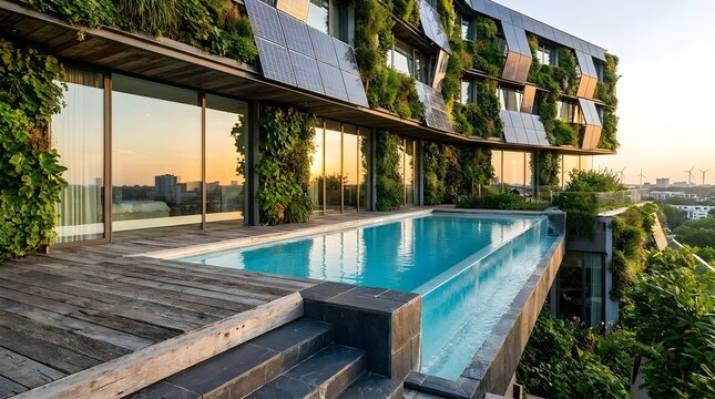 Carbon Neutral Pool Design Green Building