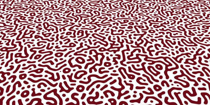 turing lines organic shape patterns background design