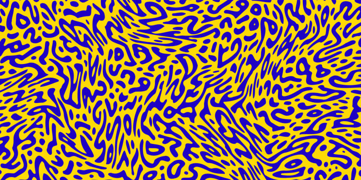 Abstract organic pattern background of vector irregular lines. Diffusion reaction organic for trendy modern background design